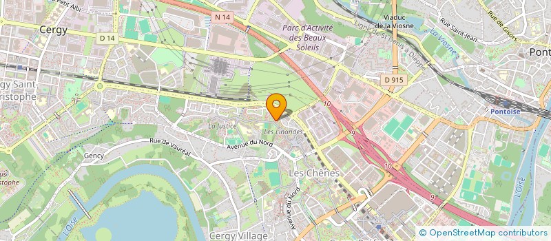 localisation de l'entreprise KILI NET GOLD SERVICES  CERGY