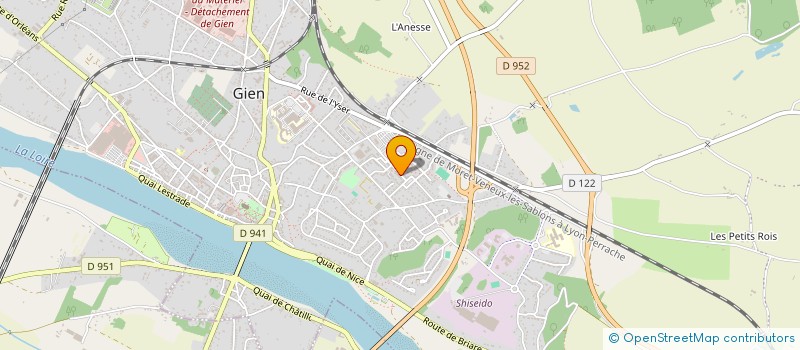 localisation de l'entreprise KILIC à GIEN