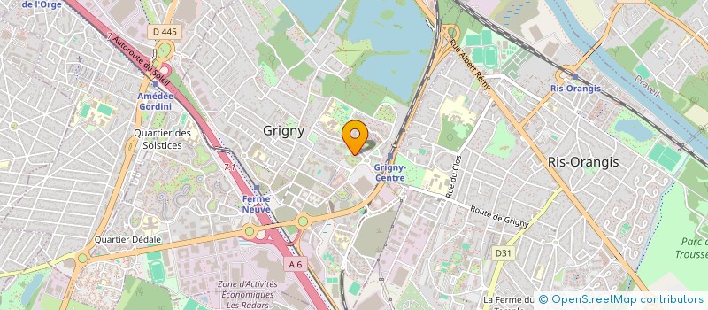 localisation de l'entreprise KILIC  GRIGNY