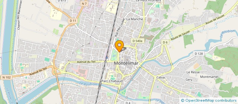 localisation de l'entreprise KILIC  MONTELIMAR