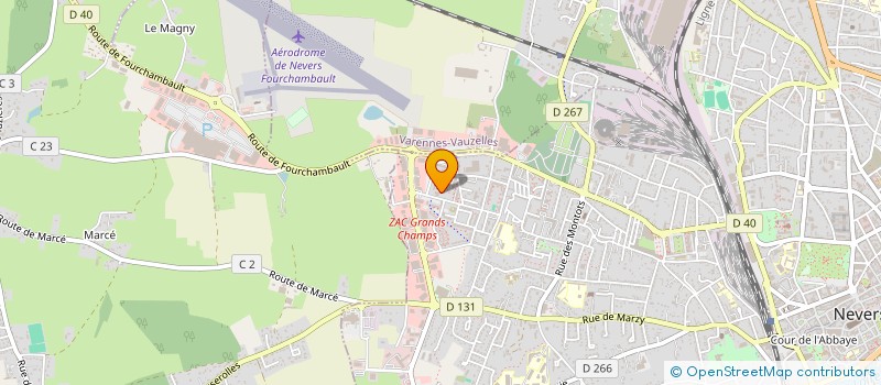 localisation de l'entreprise KILIC PERE ET FILS à NEVERS