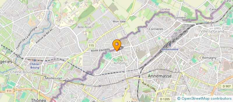 localisation de l'entreprise KILICASLAN  AMBILLY