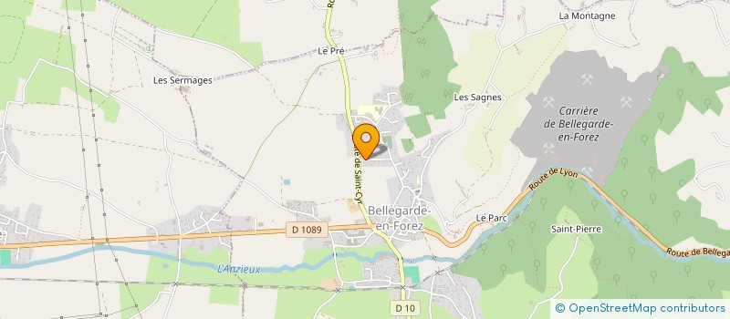 localisation de l'entreprise KILICO  BELLEGARDE-EN-FOREZ