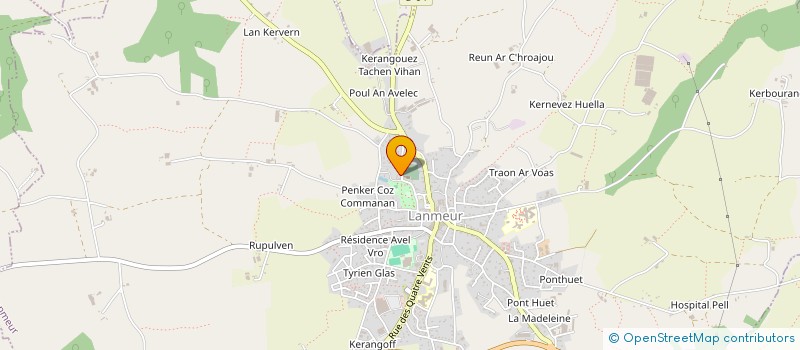 localisation de l'entreprise KILIG  LANMEUR