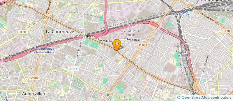 localisation de l'entreprise KILIM à LA COURNEUVE