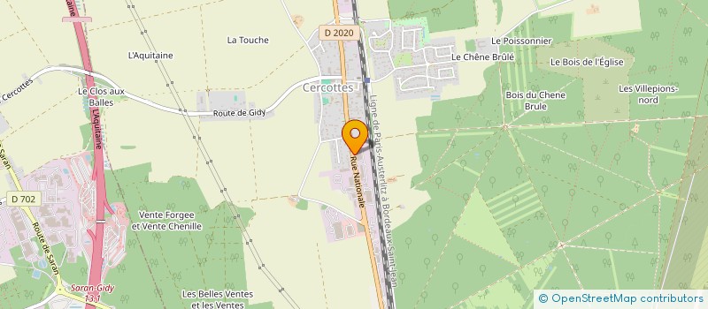 localisation de l'entreprise KILIM à CERCOTTES