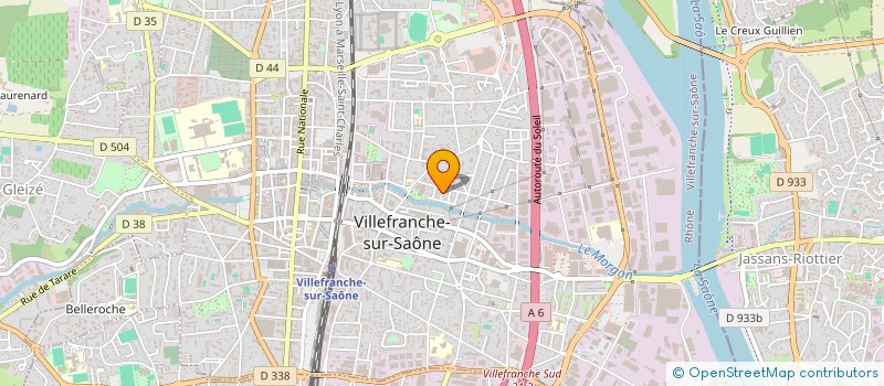 localisation de l'entreprise KILIMA DIFFUSION à VILLEFRANCHE-SUR-SAONE