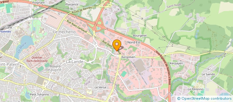 localisation de l'entreprise KILIMANDJARO à VANNES