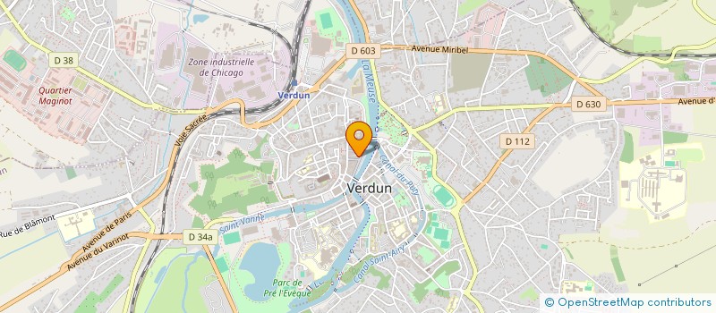 localisation de l'entreprise KILIMANJAR'HOPE à VERDUN