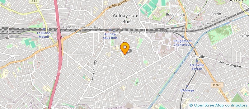 localisation de l'entreprise KILIMANJARO à AULNAY-SOUS-BOIS