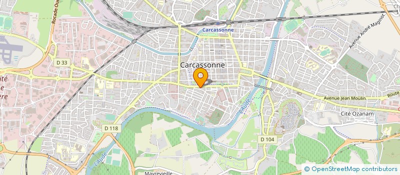 localisation de l'entreprise KILINA VF à CARCASSONNE