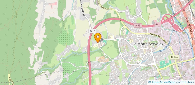 localisation de l'entreprise KILINC  LA MOTTE-SERVOLEX