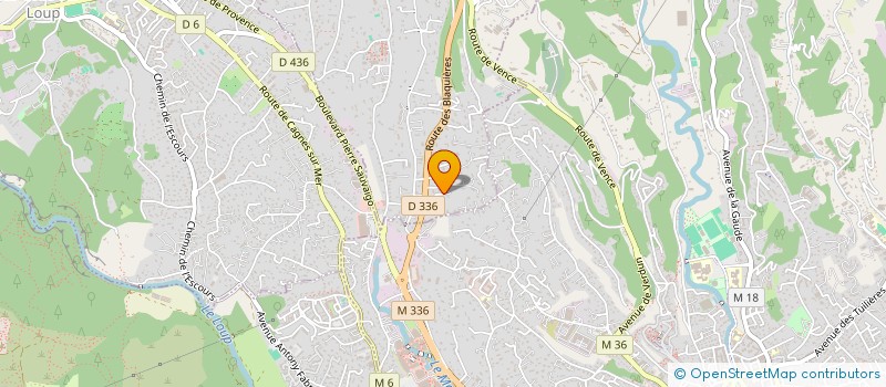 localisation de l'entreprise KILINI à SAINT-PAUL-DE-VENCE