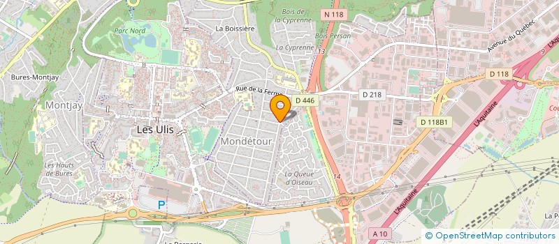 localisation de l'entreprise KILIX à ORSAY