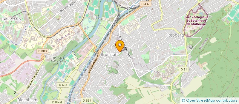 localisation de l'entreprise KILKA  BRUNSTATT-DIDENHEIM