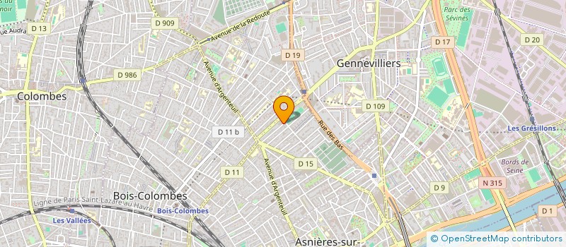 localisation de l'entreprise KILLAPI  ASNIERES-SUR-SEINE