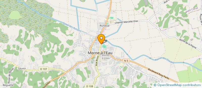 localisation de l'entreprise KILLE NUISIBLES  MORNE A L'EAU