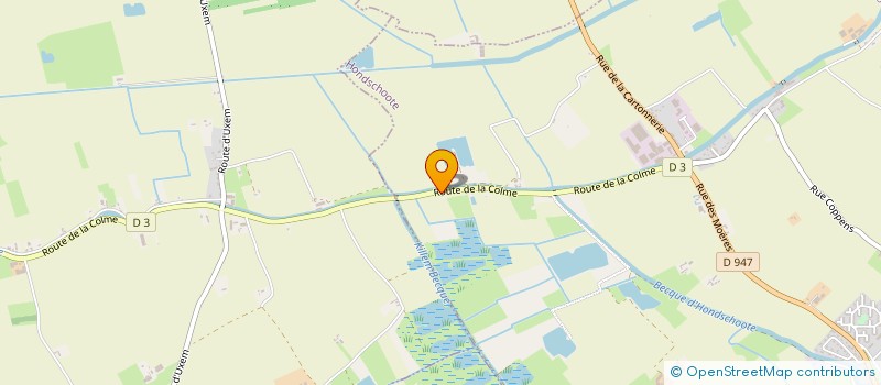 localisation de l'entreprise KILLEM BEKE  HONDSCHOOTE