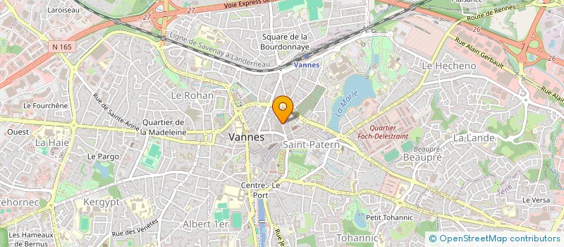 localisation de l'entreprise KILLIAN GUEGANTON à VANNES