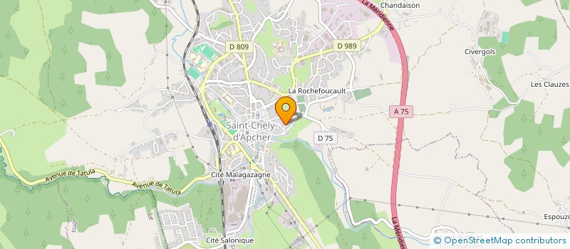 localisation de l'entreprise KILNATSAM  SAINT-CHELY-D'APCHER