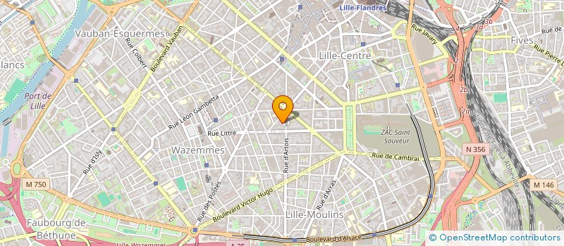 localisation de l'entreprise KILO PROJECT à LILLE