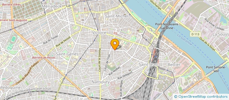 localisation de l'entreprise KILOGRAMMES PROD  BORDEAUX