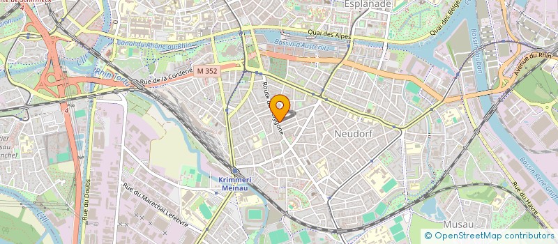localisation de l'entreprise KILOMBO à STRASBOURG