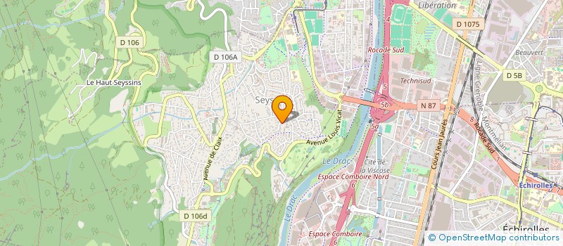 localisation de l'entreprise KILOPAA à SEYSSINS