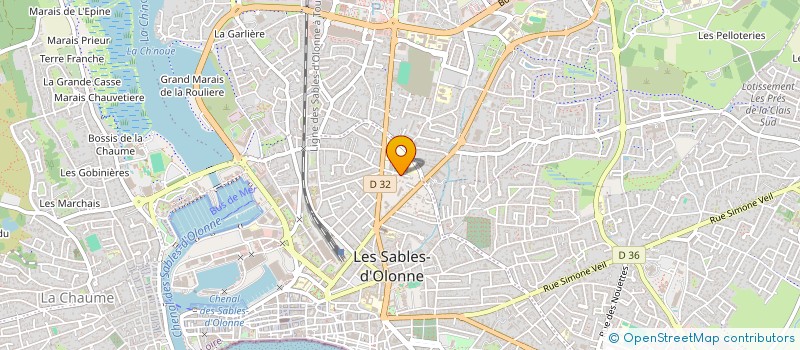 localisation de l'entreprise KILOREDI à LES SABLES D'OLONNE