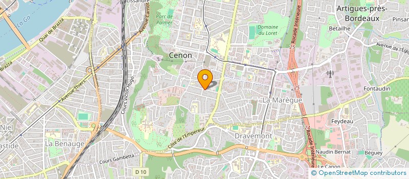 localisation de l'entreprise KILOTI  CENON