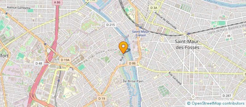 localisation de l'entreprise KILOU à CRETEIL