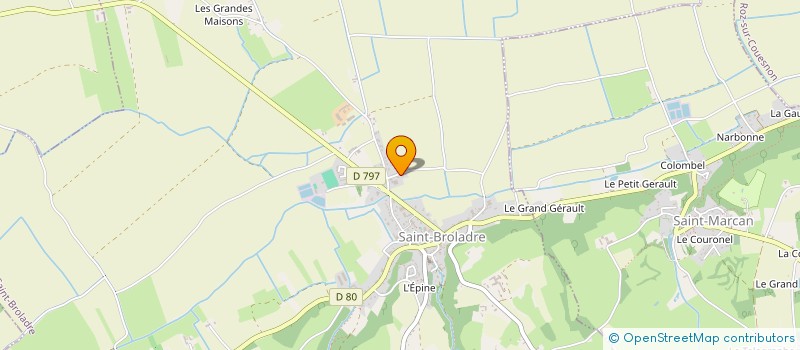 localisation de l'entreprise KILOUP  SAINT-BROLADRE