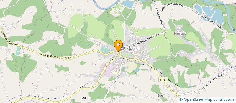 localisation de l'entreprise KILOUTOU ENERGIE à MUGRON