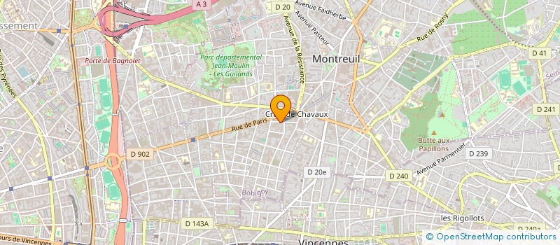 localisation de l'entreprise KILS-ELEC à MONTREUIL