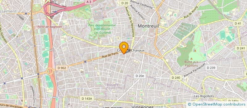 localisation de l'entreprise KILSA à MONTREUIL