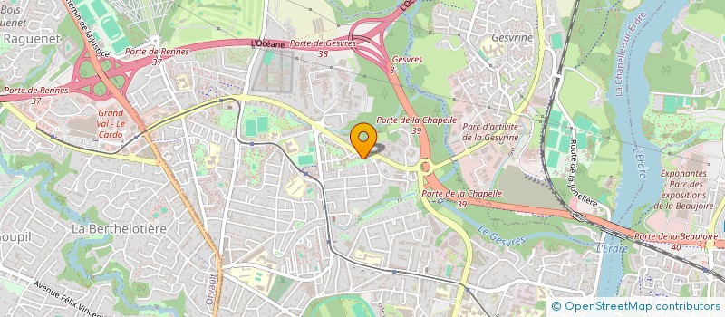localisation de l'entreprise KILTIR PEI OCEAN INDIEN à NANTES