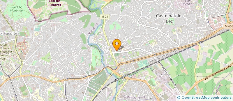 localisation de l'entreprise KILUZ  CASTELNAU-LE-LEZ