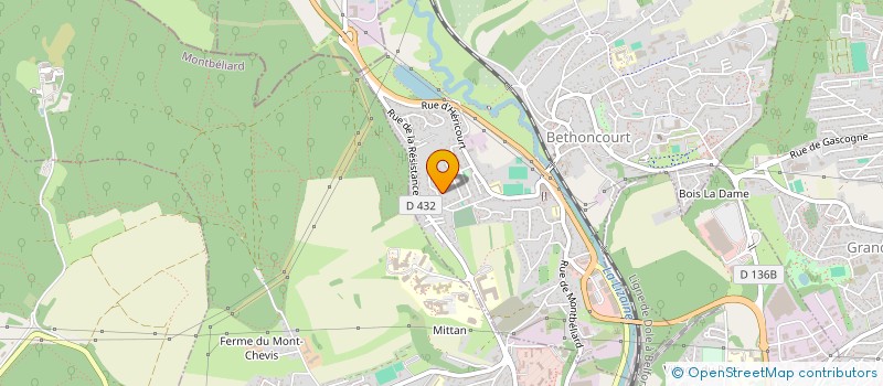 localisation de l'entreprise KILY  BETHONCOURT