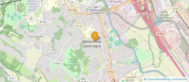 localisation de l'entreprise KILYA à RAMONVILLE-SAINT-AGNE