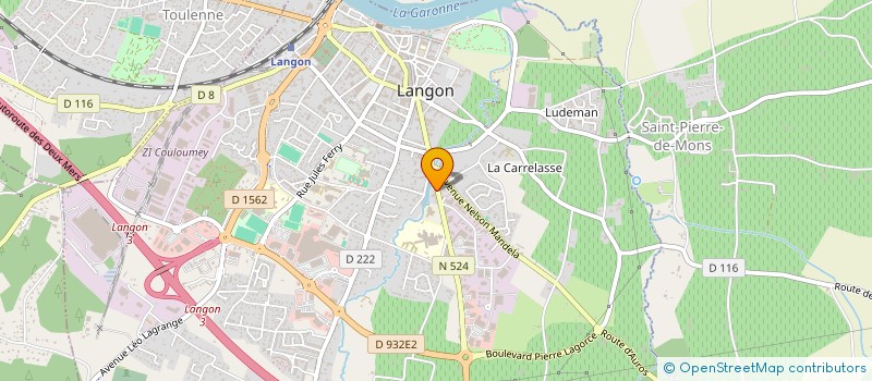 localisation de l'entreprise KILYWATCH à LANGON