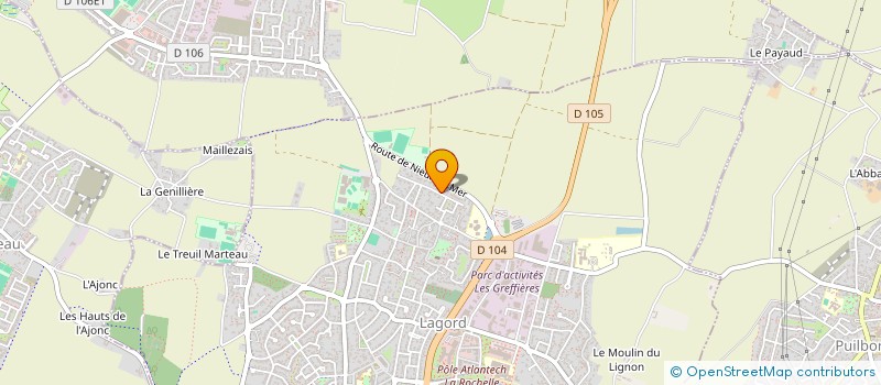 localisation de l'entreprise KIM'AUNIS  LAGORD