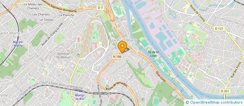 localisation de l'entreprise KIM BENEZET PATRIMOINE  LE PORT-MARLY