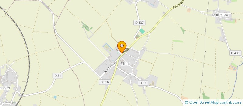 localisation de l'entreprise KIM COIFF'& NAILS.TATIE  EFFIAT