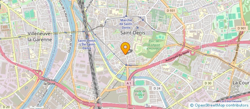localisation de l'entreprise KIM DISTRIBUTION à SAINT-DENIS