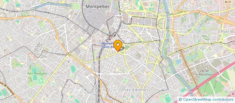localisation de l'entreprise KIM FOOD à MONTPELLIER