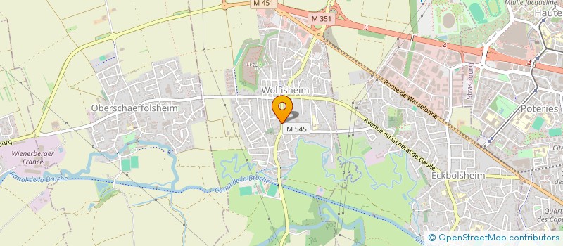 localisation de l'entreprise KIM HA  WOLFISHEIM