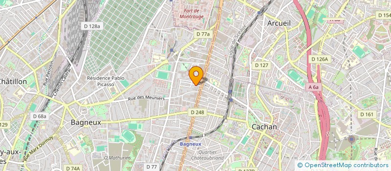 localisation de l'entreprise KIM LA MAGICIENNE à BAGNEUX
