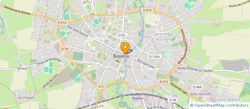 localisation de l'entreprise KIM-LAI à BAYEUX