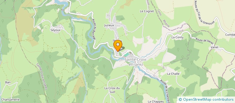 localisation de l'entreprise KIM LEVANT  SAINTE-CROIX-EN-JAREZ