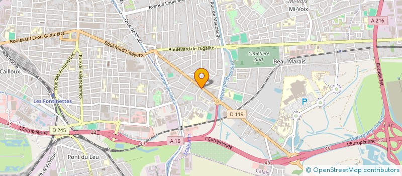 localisation de l'entreprise KIM SON  CALAIS